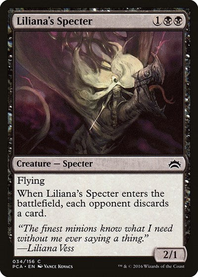 Liliana's Specter (Planechase Anthology) Light Play