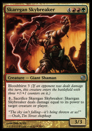 Skarrgan Skybreaker (Duel Decks: Heroes vs Monsters) Light Play