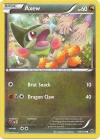 Axew (108) (XY - BREAKthrough) Damaged / Poor