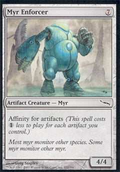 Myr Enforcer (Mirrodin) Medium Play