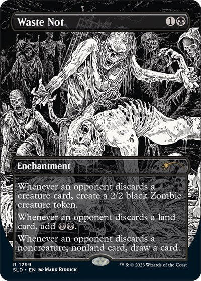 Waste Not (Secret Lair) Light Play Foil