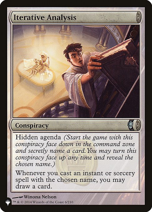 Iterative Analysis (The List) Light Play