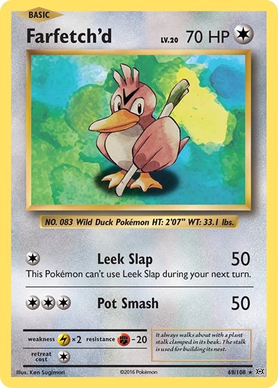 Farfetch'd (XY - Evolutions) Heavy Play