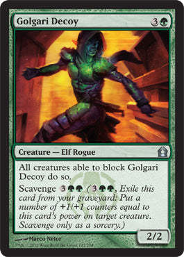 Golgari Decoy (Return to Ravnica) Light Play Foil