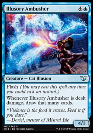 Illusory Ambusher (Commander 2015) Light Play
