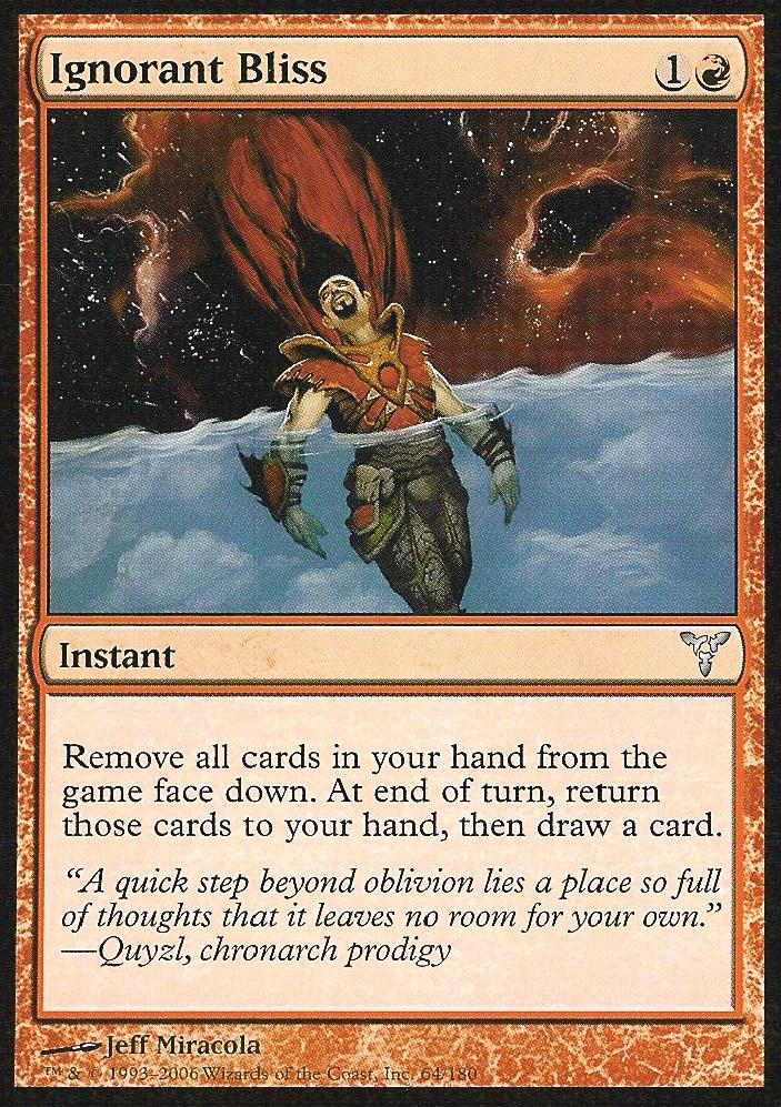 Ignorant Bliss (Dissension) Damaged / Poor