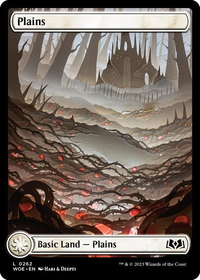 Plains (0262) (Wilds of Eldraine) Light Play