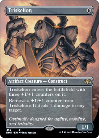 Triskelion (Borderless) (Dominaria Remastered) Near Mint Foil