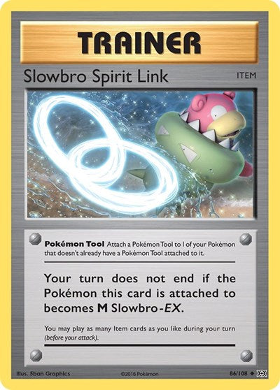 Slowbro Spirit Link (XY - Evolutions) Light Play