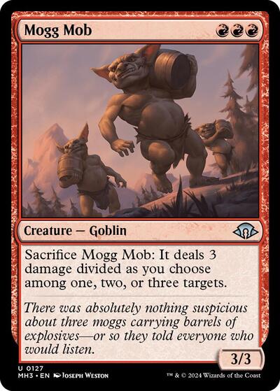 Mogg Mob (Modern Horizons 3) Light Play