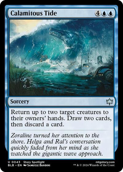 Calamitous Tide (Bloomburrow) Light Play