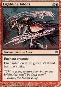Lightning Talons (Shards of Alara) Light Play