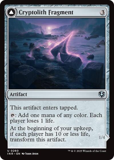 Cryptolith Fragment (Innistrad Remastered) Light Play
