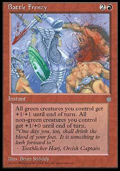 Battle Frenzy (Ice Age) Light Play
