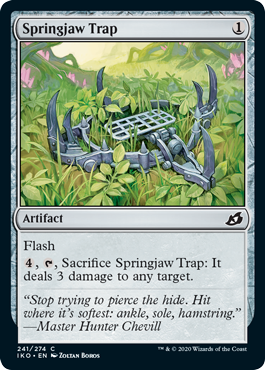 Springjaw Trap (Ikoria: Lair of Behemoths) Light Play