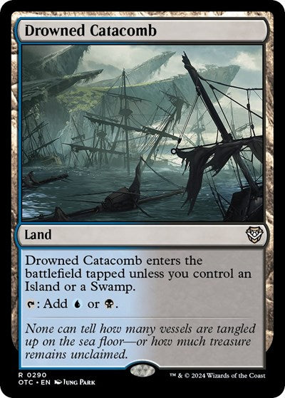 Drowned Catacomb (Commander: Outlaws of Thunder Junction) Light Play