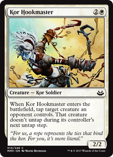 Kor Hookmaster (Modern Masters 2017) Light Play Foil