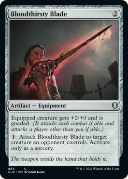 Bloodthirsty Blade (Commander Legends: Battle for Baldur's Gate) Light Play
