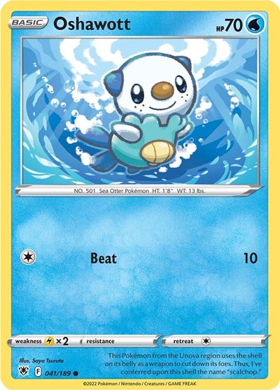 Oshawott (SWSH10: Astral Radiance) Light Play