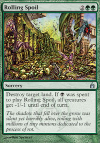 Rolling Spoil (Ravnica) Light Play