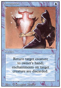 Unsummon (Revised) Light Play
