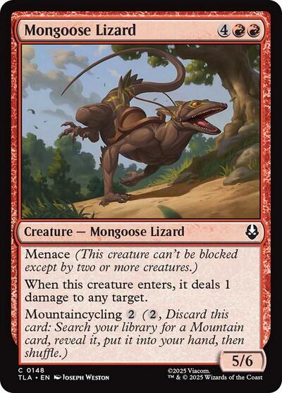 Mongoose Lizard (Avatar: The Last Airbender) Light Play Foil
