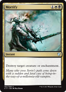 Mortify (Commander 2017) Light Play