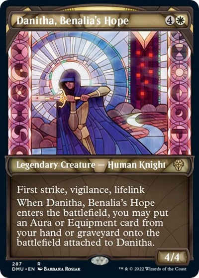 Danitha, Benalia's Hope (Showcase) (Dominaria United) Light Play