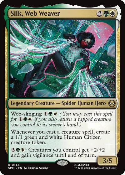 Silk, Web Weaver (Marvel's Spider-Man) Light Play Foil