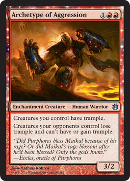 Archetype of Aggression (Born of the Gods) Medium Play