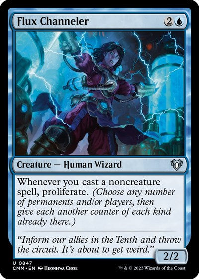 Flux Channeler (Commander Masters) Light Play