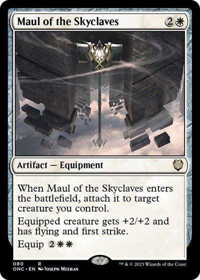 Maul of the Skyclaves (Commander: Phyrexia: All Will Be One) Light Play