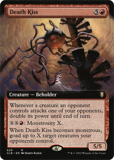 Death Kiss (Extended Art) (Commander Legends: Battle for Baldur's Gate) Light Play