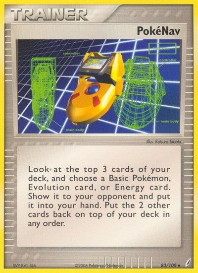 Pokenav (Crystal Guardians) Light Play Reverse Holofoil