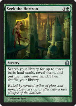 Seek the Horizon (Return to Ravnica) Light Play Foil