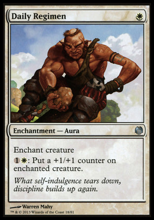 Daily Regimen (Duel Decks: Heroes vs Monsters) Light Play