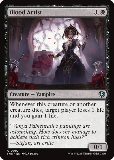 Blood Artist (Innistrad Remastered) Light Play