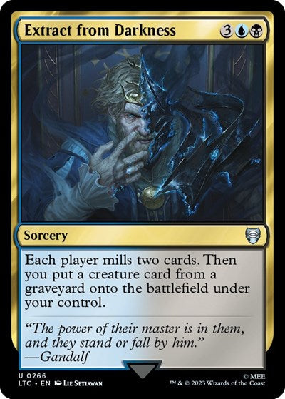 Extract from Darkness (Commander: The Lord of the Rings: Tales of Middle-earth) Light Play