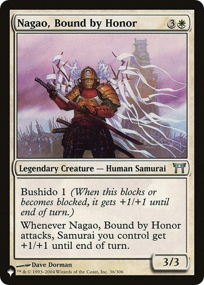 Nagao, Bound by Honor (The List) Light Play