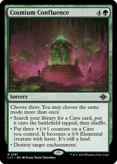 Cosmium Confluence (The Lost Caverns of Ixalan) Light Play