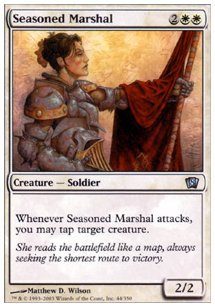Seasoned Marshal (8th Edition) Light Play