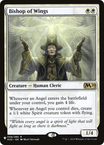 Bishop of Wings (The List) Light Play