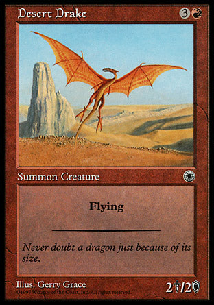 Desert Drake (Portal) Damaged / Poor