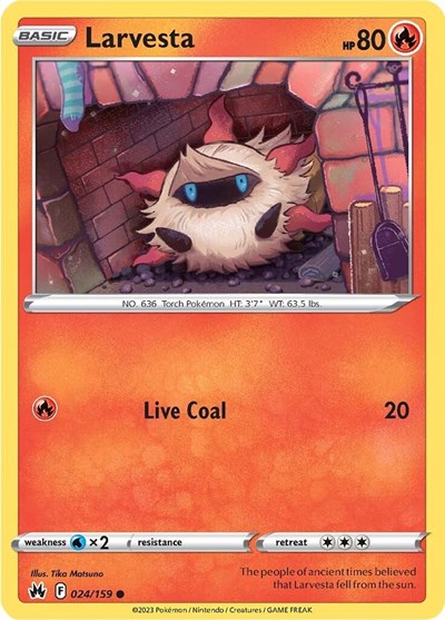 Larvesta (Crown Zenith) Damaged / Poor