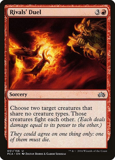 Rivals' Duel (Planechase Anthology) Medium Play