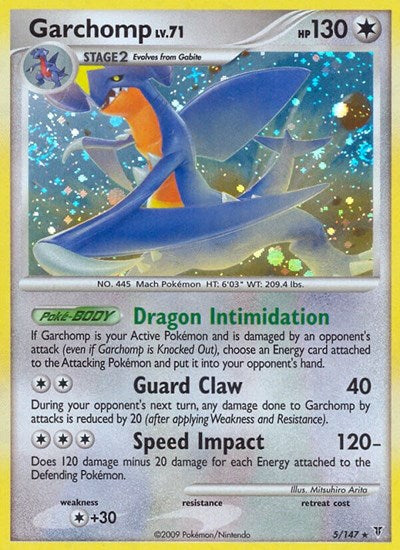 Garchomp (Supreme Victors) Damaged / Poor Holofoil