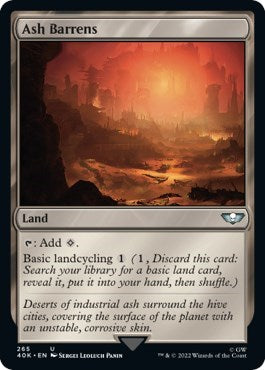 Ash Barrens (Universes Beyond: Warhammer 40K) Light Play