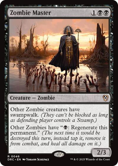 Zombie Master (Commander: Aetherdrift) Light Play