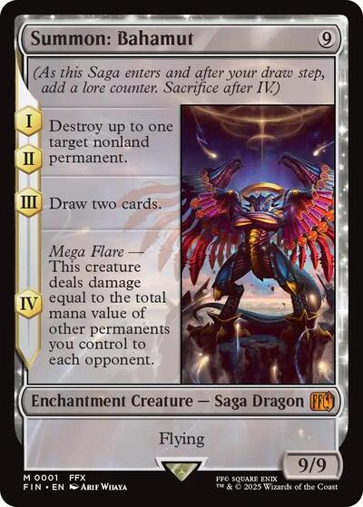 Summon: Bahamut (Universes Beyond: FINAL FANTASY) Light Play