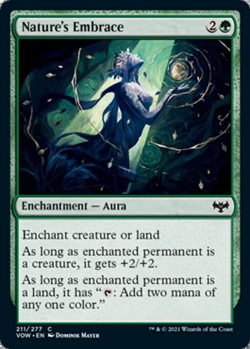 Nature's Embrace (Innistrad: Crimson Vow) Light Play